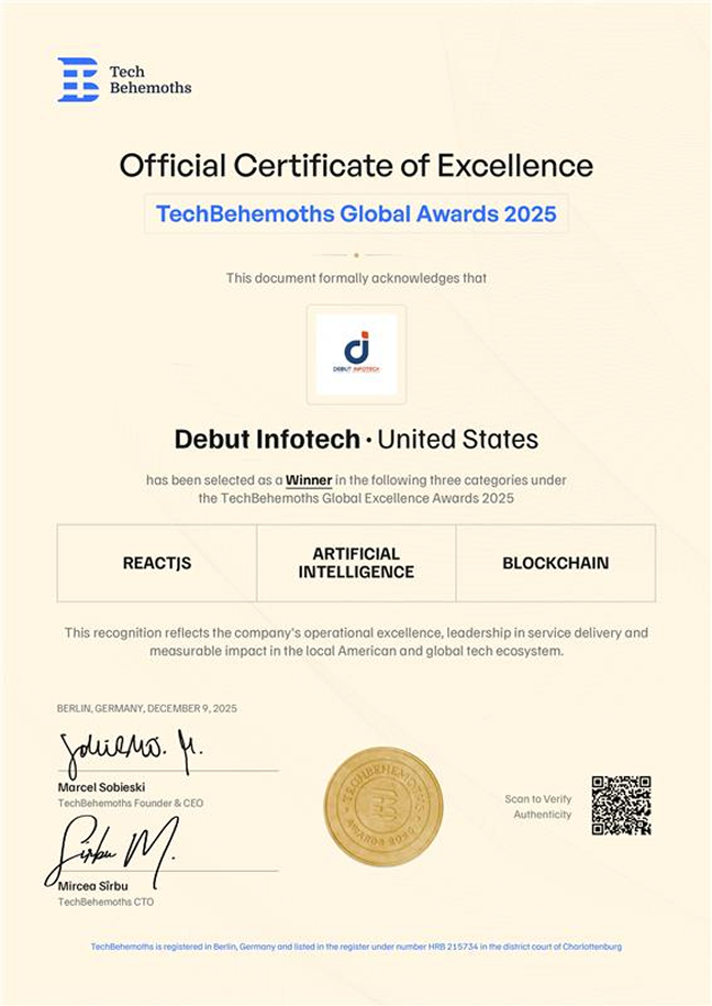 Certificate of Excellence