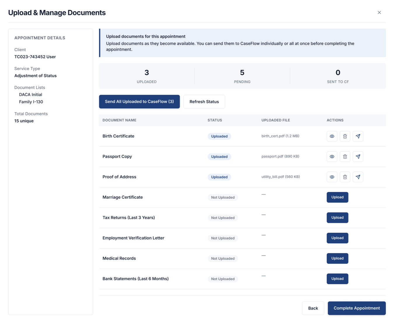 Automated Document Processing and Validation